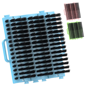 Equestrian Horse Cleaning Brush Cow Hair Massager Livestock Comb Grooming for Cats Dogs and Horses