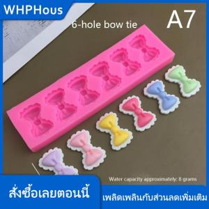 WHPHous แม่พิมพ์ซิลิโคนฟองดองสำหรับตกแต่งเค้กฟองดองรูปตัวการ์ตูนน่ารักแม่พิมพ์อบขนมช็อกโกแลต