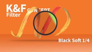 K&F Concept Nano-X Series Black Mist 1/4 1/8 Filter Black Mist Diffusion Filter 37/40.5/43/46/49/52/55/58/62/67/72/77/82mm