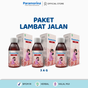 Paramorina Activegrow - Paket Hemat 3 Botol - Menstimulasi Lancar Jalan - Madu Kesehatan Anak