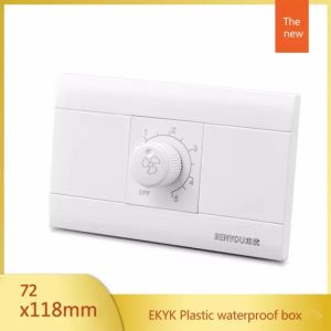 118 type ceiling fan speed control switch wall button speed control rotary switch 220V