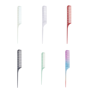 Parting Comb Resin Teasing Comb Hairdressing Styling Comb Hair Comb Pin Tail Comb Hair Styling Tool for Home and Dorm