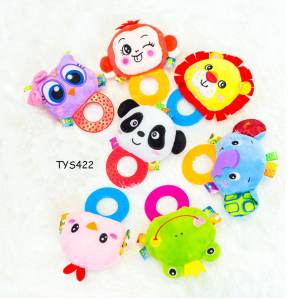 Rattle + Pencetan + Teether Gigitan Bayi Mainan Baby Toys Ncit Ncitan