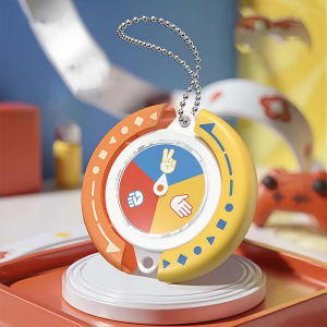 Decision Maker Rock Paper Scissors Stress Relief Desktop Toy Keychain Daily Fortune Spinner Wheel