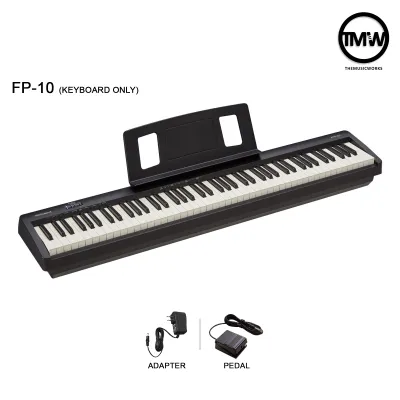 Roland FP10 Portable Digital Piano Keyboard 88 Keys PHA-4 FP-10 Wooden Stand Sustain Pedal FP 10 The Music Works [LIMITED STOCK]