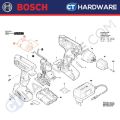BOSCH 2609199956 ORIGINAL MOTOR FOR GSR1000 DRILL/DRIVER. 