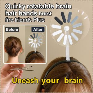 Headdress Quirky White Embellishment Headwear No Hair Scratching Working Out Simple Atmosphere