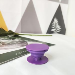 Glitter ที่วางมือถือ 360 หมุนขาตั้งโทรศัพท์ Grip มีกาวในตัว ขาตั้งเดสก์ท็อป สามารถจับคู่กับมือถือทุกรุ่น