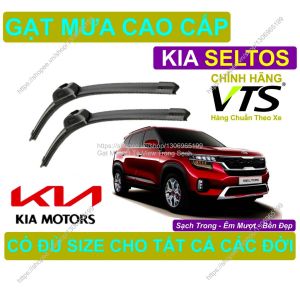 Gạt Mưa Silicon Kính Lái KIA SELTOS Cặp Gạt M.ưa Kính Lái KIA SELTOS Có Đủ S.ize Cho Các Đời Xe KIA SELTOS