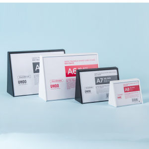 Label display price plate acrylic table card table plate triangle display table label student desktop seat label display shelf display table price label Table Price Display Stand For Shop - Lazada