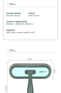 SG SELLER Kitchen Scrubber Brush