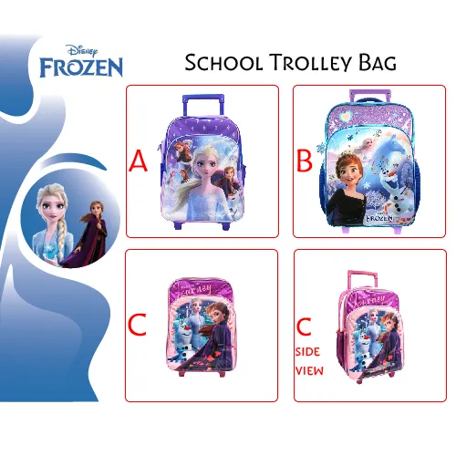 Frozen trolley outlet school bag