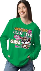 T-shirt Distro Baju Distro Wanita Keren Ubur - ubur / Kaos Distro Wanita lengan panjang / Baju Cewek Keren / Kaos Distro / Baju Kaos Distro / Kaos Wanita Distro / Kaos Polos Distro / Baju Kaos Distro Murah