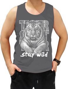 T-shirt Distro Baju SINGLET Distro Pria Keren / Kaos Distro Pria SINGLET Keren / Baju SINGLET sablon STAY WILD Kaos SINGLET Distro / Kaos SINGLET Pria Distro / Baju Kaos Distro Bandung / Kaos Polos Distro / Baju Kaos Distro Murah