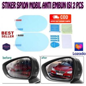 STIKER SPION ANTI EMBUN UNTUK MOBIL & MOTOR - ANTI FOG