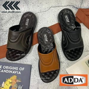 รองเท้าแตะ ADDA 73801  73804  73812 ไซส์ 39-45 มี 3 สี ดำ น้ำตาล น้ำตาลอ่อน