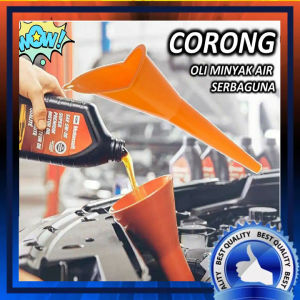 ( Free Bubblewrap ) Corong Bensin Minyak Lancip Corong Bensin Mobil dan Motor - Carzkool Nozzle Funnel
