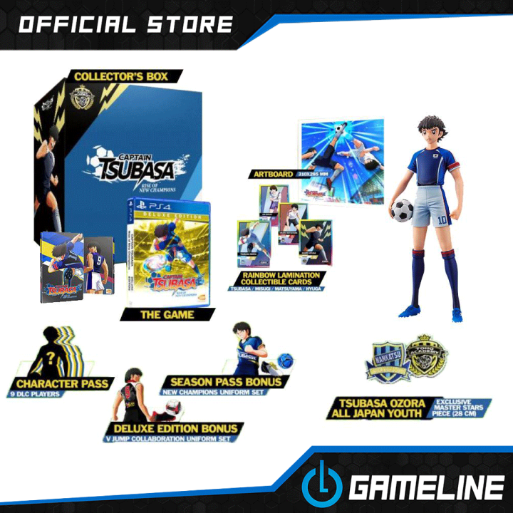 Collector's Edition Captain Tsubasa Ps4 Vs Switch New