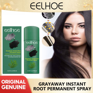 Eelhoe White Hair Treatment Spray Anti Greying Hairs Improve Baldness Nourishing Repair Damaged Scalp Care Hair Darkening Serum Spray Darkening Remedy White To Black Normal Color Repairing Nourishing Anti Loss Hair Care Men Women