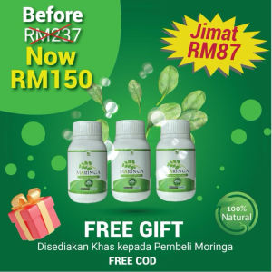 Renewed Vitality Outlet ❗️DND MORINGA CAPSULE DR NOORDIN post from HQ 24Hour postage