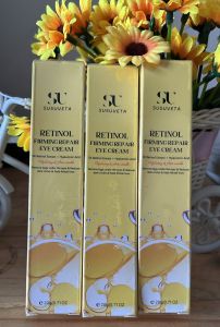 Susuveta Retinol Firming Repair Eye Cream Mencerahkan Mata Panda
