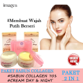 ( Best Seller ) Cream Collagen  / Paket Cream Collagen  ( Cream Siang, Cream Malam & Sabun Collagen 701) - Mencerahkan Dan Melembabkan Wajah - 50 Gr. 