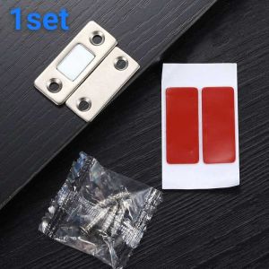 HTF.Strong Door Closer Magnetic Door Catch Latch Door Magnet For Furniture Cabinet Cupboard With Screws