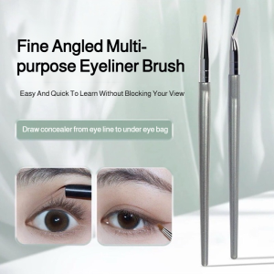 💕One Stroke Shaping💕Angled Eyeliner Brush for Finely Drawing Under the Eyelids to the Tear Trough Special for Eye Makeup折角眼线刷