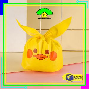 MI-C1181 Plastik Goodie Bag Kecil Karakter Kelinci / Plastik Bingkisan Ultah Anak Rabbit Plastic Bag