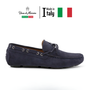 Giày Lười Nam Moccasins Da Lộn (4 Màu) - Duca Di Morrone - Sản Xuất Tại Italy Đế Mềm Ôm Chân Trượt Thiết Kế Lịch Lãm Thời Thượng - EDOARDO-CAM