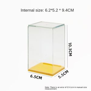 TANTUANG Acrylic Storage Box Dustproof Thickened Doll Display Box Quality Transparent Blind Box Display Rack Home