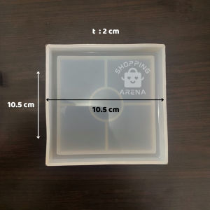 Cetakan Resin Coaster Sisi Tatakan Gelas Alas Mug Vas Bentuk Kotak Persegi Hexagonal Bintang Star Bulat Hati Love Bahan Silicone Karet Silikon Lentur Elastis Anti Lengket Mudah Dilepas