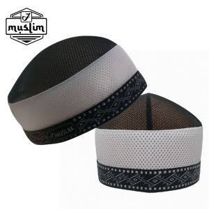 Kopiah Peci Jaring Hitam Dan Putih J-Muslim