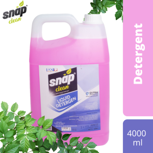 SNAP CLEAN Liquid Detergent 4 Liter – Deterjen Cair Konsentrat Anti Noda Lembut di Kain Profesional