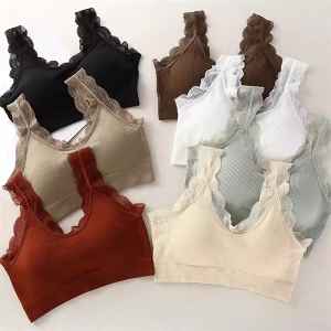 Backless Sportswear Woman Gym Sports Bra Seamless Women Underwear Adjustable Shoulder Strap Inner Padded You-ga Vest Bralette