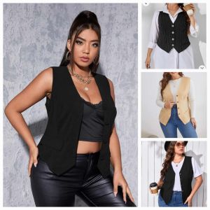 queen Best Seller Casual Plus Big Size Vest Blazer Top Blouse for  Women on Sale  - fits medium to 2xl - best seller - good quality - super kapal ng tela - trending  - 100 percent cotton - mall quality - Top pick  - madaling maubos - trending  - made of i