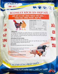 VN Vet Bcomlex(1kg -5gói 200g) Bồi bổ cơ thể nặng cân đẹp mã