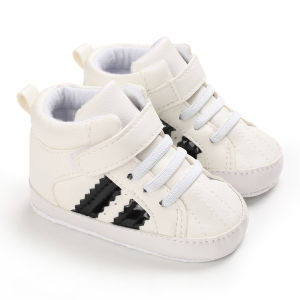 Leather Velcro Soft Soles Indoor Loafers for Male and Female Babies 0-18 Months Newborns Spring Winter Crib Shoes Toddlers First Walker
