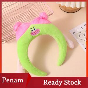 [PAM] 2023 New 1PC Cartoon Funny Expression Ugly Cute Colorful Doll Sponge Hair Hoop Headband For Women Girls Hair Accessories
