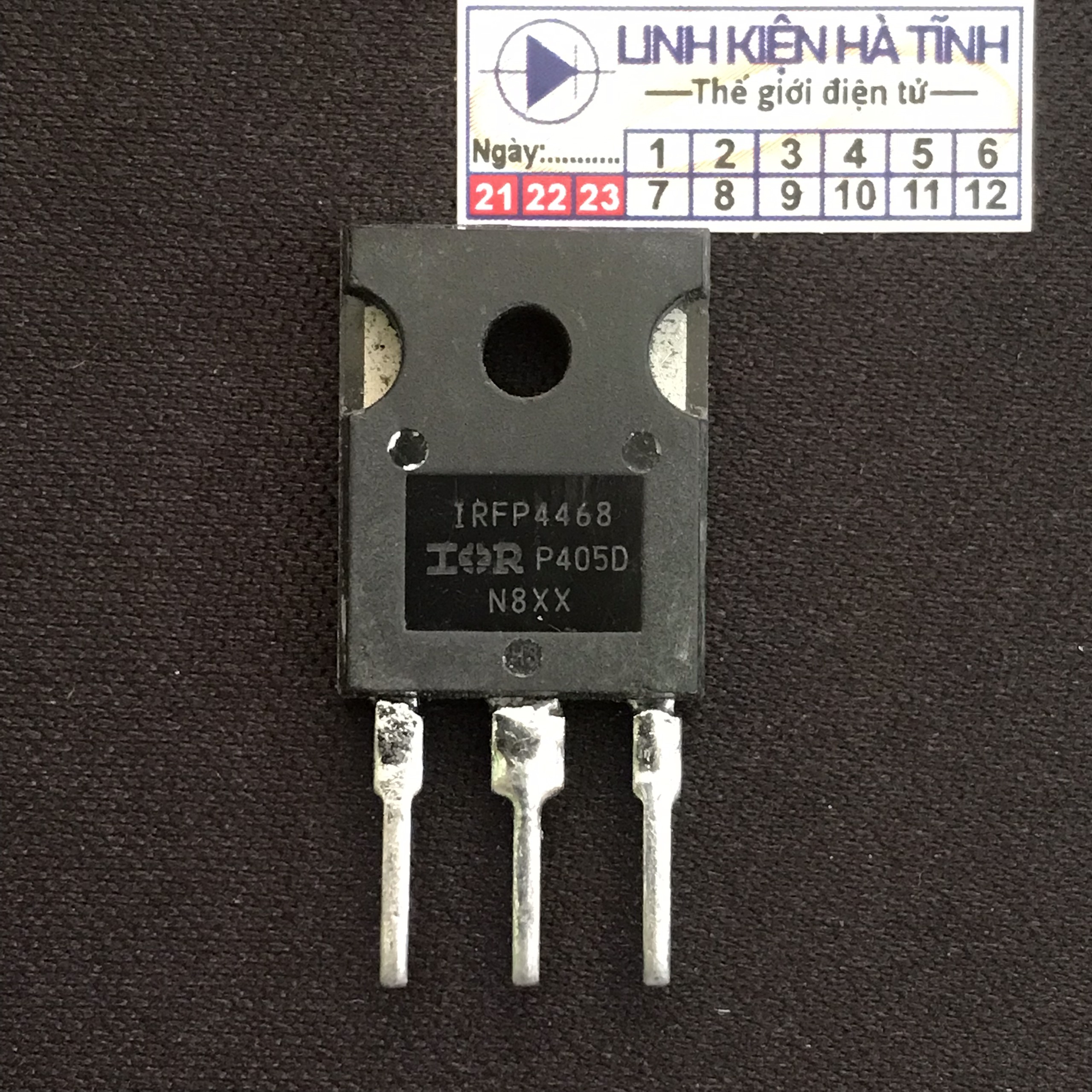 Mosfet IRFP4468 4468 kênh N 100V 290A TO-247 tháo máy-AD24