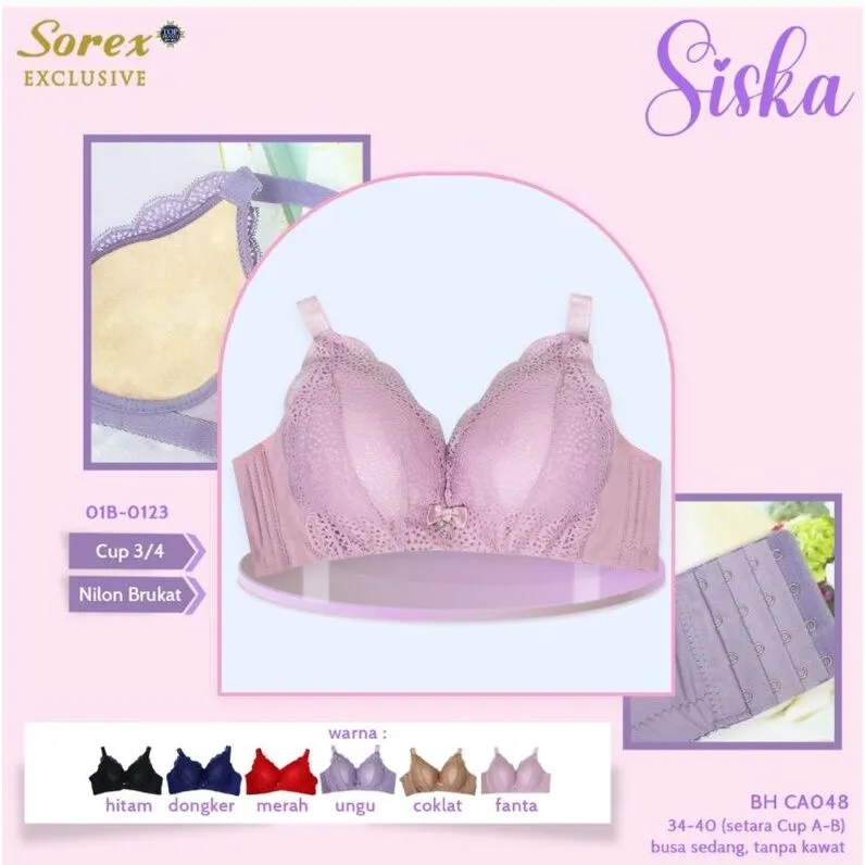 Kencana Ungu Solo Kasalima - Push Up Bra #SOREX 😍😍 membuat payudara  terlihat lebih berisi berbusa, NON kawat 4kait 4step.. nyaman banget dipake  ^^ tersedia :: Pink uk 36, 38, 40 Ungu