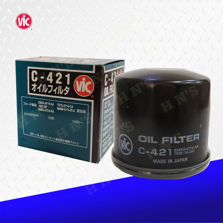VIC Oil Filter C421 for Ford Ecosport ( 2014 2020 ) All variants