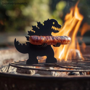 Barbecue Grill Unique and Interesting Barbecue Cartoon Dinosaur Sausage Styling Sophisticated Details