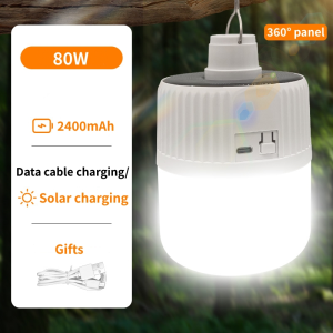 Portable Solar emergency bulb new solar usb rechargeable bulb mobile light household