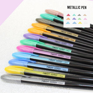 VC 1.0mm Fruit Scent Glitter Gel Pen Art Craft Project Student Stationery Alat Tulis