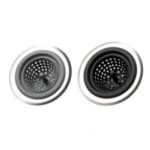 2Pcs Waste Collector Drain Sewer Hair Catcher Stopper Removable Floor Drain Cover Kitchen Tool Enduring