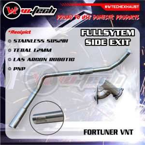 KNALPOT FULLSYSTEM SIDE EXIT DOWNPIPE PIU PIU INNOVA 2KD/NON VNT - 2GD/VRZ - FORTUNER VNT