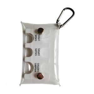 Japanese Yen Holder Organizer Sorter Wallet Transparent Keychain Purse Travel Storage Organizer