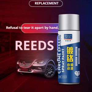 ⭐ Durable Metal Spray Paint For Bicycle Users / Metal Coating / Silver Powder Paint / Wear-resistant Metal Paint / Strong Weather Resistance / Sun-proof Rust-proof Stainless Steel Hand Shaking Chrome Spray Paint