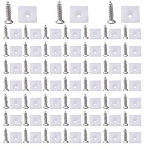 100/150Pcs Drawer Wedges with Screws Fixing Mending Wedges Drawer Bottom Support Brackets for Sagging Drawer Bases